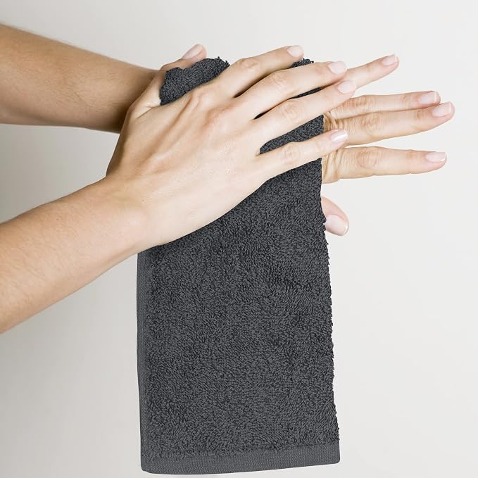 Utopia Towels 60 Pack Washcloths, 12x12 in, 100% Cotton, Fast Drying, Soft Feel - Image 3