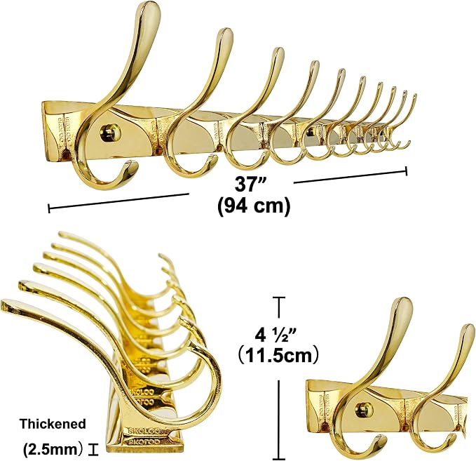 SKOLOO Coat Rack Wall Mounted - Image 5