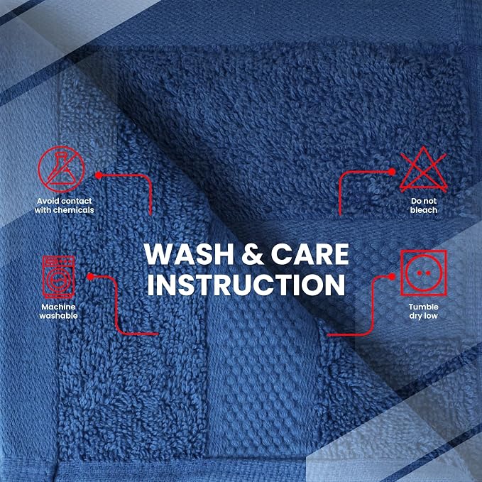 Infinitee Xclusives 100% Cotton Hand Towels - Image 7