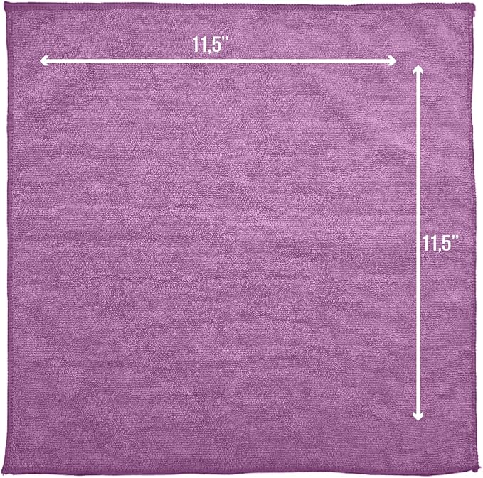 GREEN LIFESTYLE Microfiber Cleaning Cloth 11.5" x 11.5" 150 Pack - Image 6