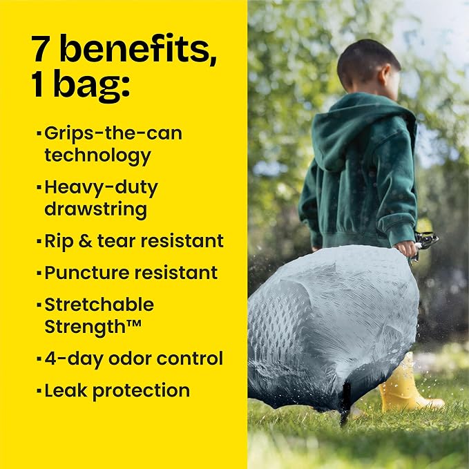 Glad Tall Kitchen Drawstring Trash Bags - Image 6
