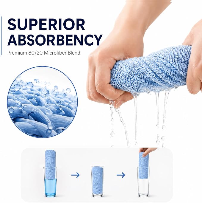 Veco Microfiber Cleaning Cloth Roll - Image 7