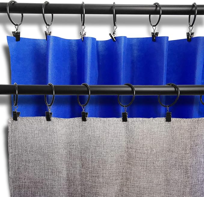 100 Pack Metal Curtain Rings - Image 5