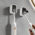 4 Pack Adhesive Wall Mount Toothbrush Holder by Unknown