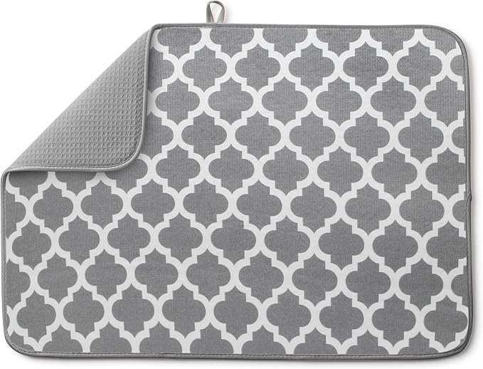 Bellemain Dish Drying Mat, Drying Matt Kitchen Counter by Bellemain