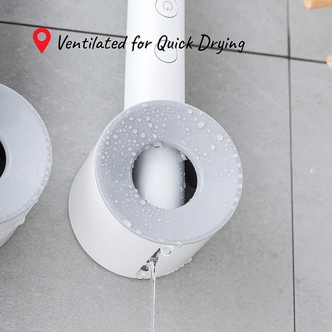 Electric Toothbrush Holder, Wall Mounted Shower Space-Saving Caddy, Toothbrush - Image 5