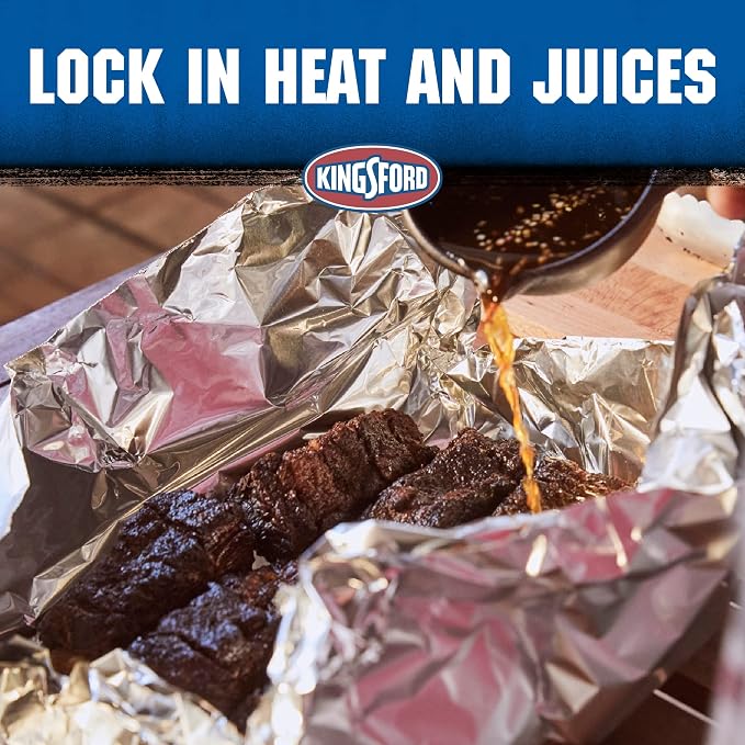 Kingsford Extra Wide Heavy Duty Aluminum Foil Roll, 18 In x 100 Sq Ft | - Image 2