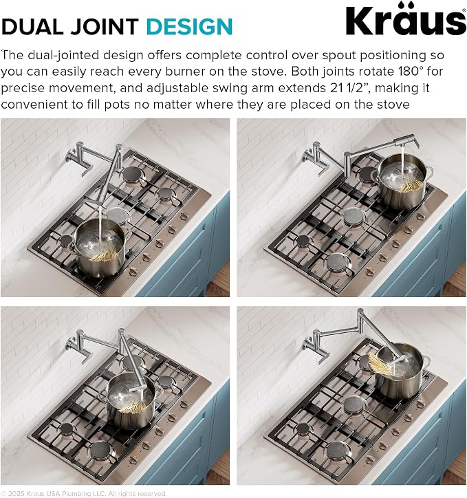 KRAUS Oletto Pot Filler Faucet - Image 8