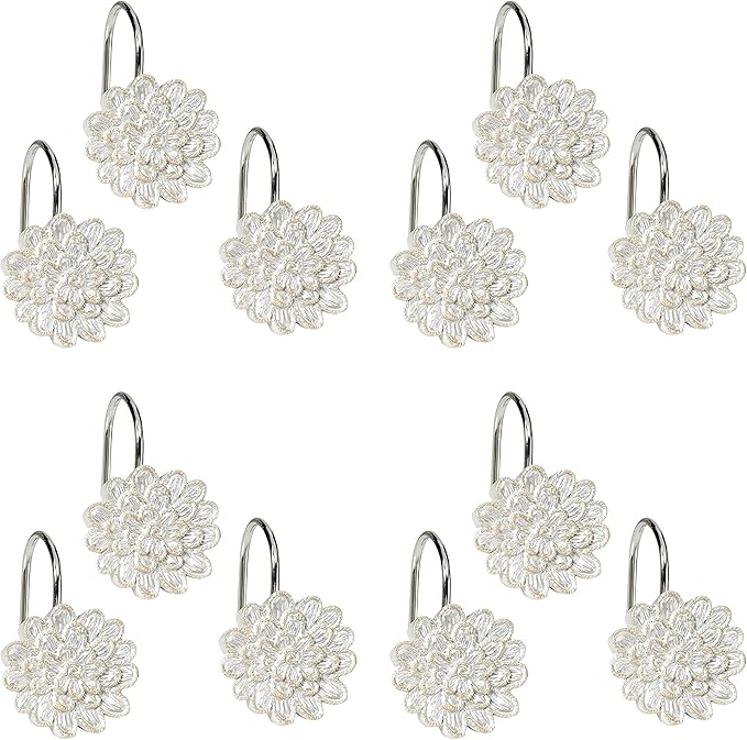 Zahari Home Rose Vine Shower Hooks Set - Image 2