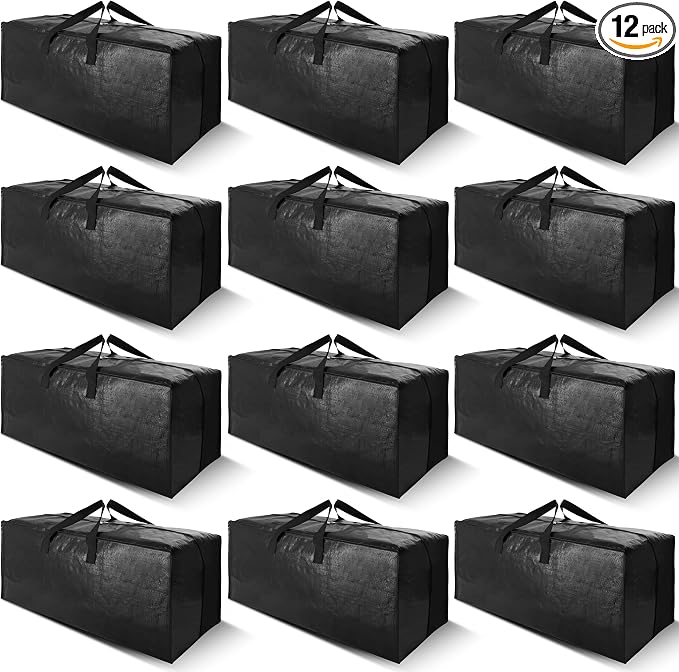 Cosy Family 12 Pack Heavy Duty Moving Bags by Cosy+Family