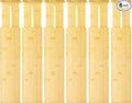 VaeFae 6 Pack Bamboo Drawer Dividers, Expandable Separators by VaeFaeDirect