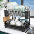 Dish Drying Rack: 2 Tier Dish Racks by B-Land