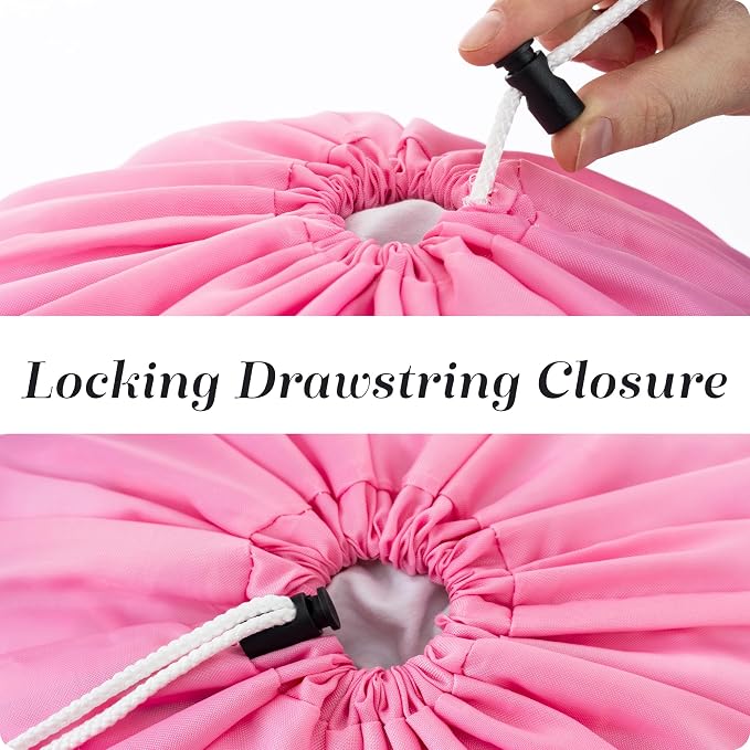 Pink Extra Large Heavy Duty Laundry Bag 30" x 40" - Image 6