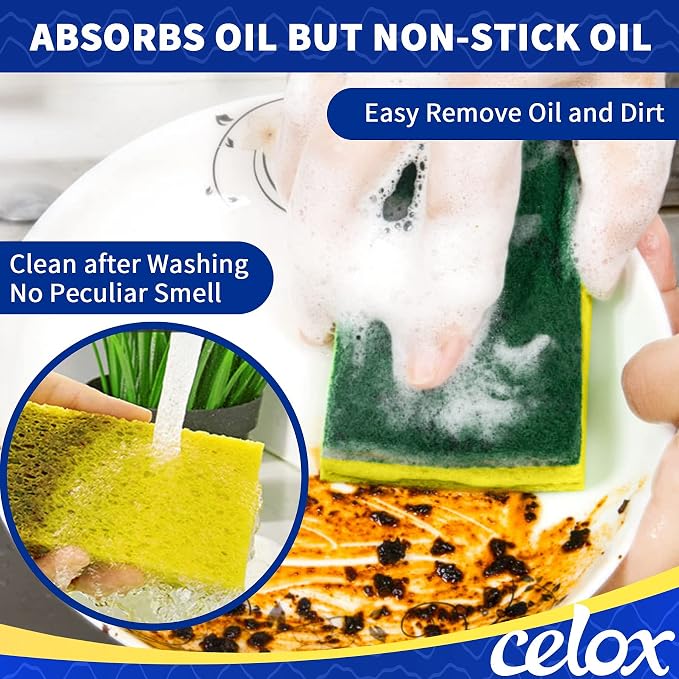 CELOX Sponges Kitchen, Cleaning Sponge - Image 2