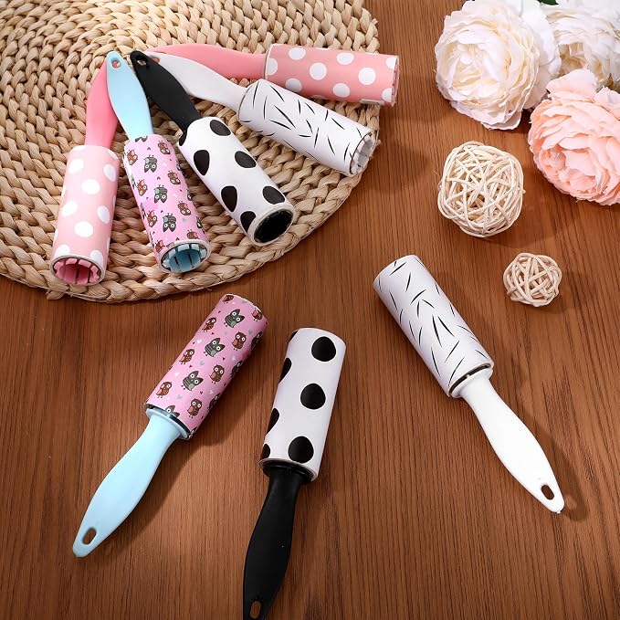 36 Pcs Mini Lint Roller for Clothes Travel Size, Travel Lint Roller for Clothes - Image 6