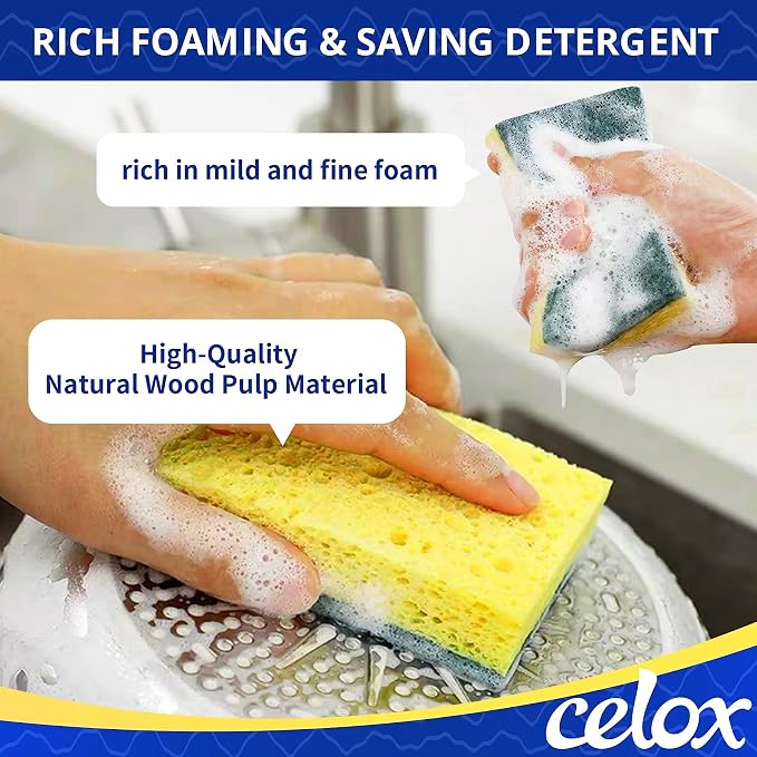 CELOX Sponges Kitchen, Cleaning Sponge - Image 6