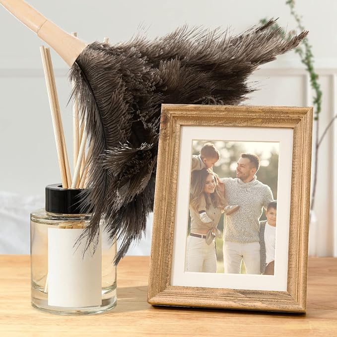 Superio Ostrich Feather Duster Fluffy Dust Remover, - Image 2