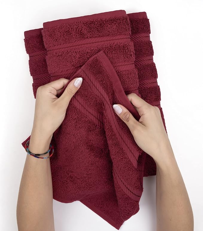 American Soft Linen 100% Cotton Luxury Turkish Towels, 6 Piece Towel Set | Soft - Image 6