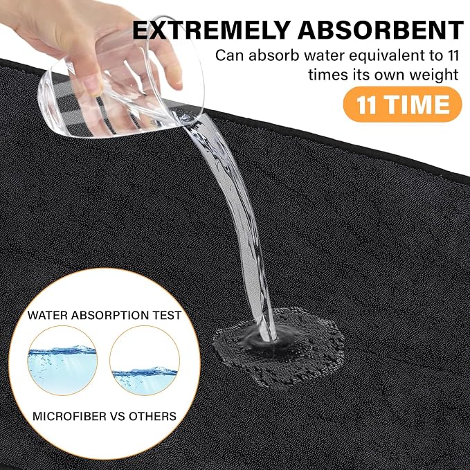 Shiny Cleaning Wipes Cloths, Shower Doors Drying Towels, Car Detailing Cloths - Image 2