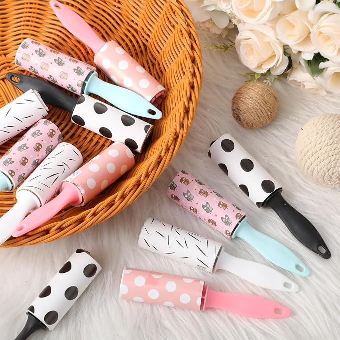 Hushee 24 Pcs Mini Lint Rollers - Image 3