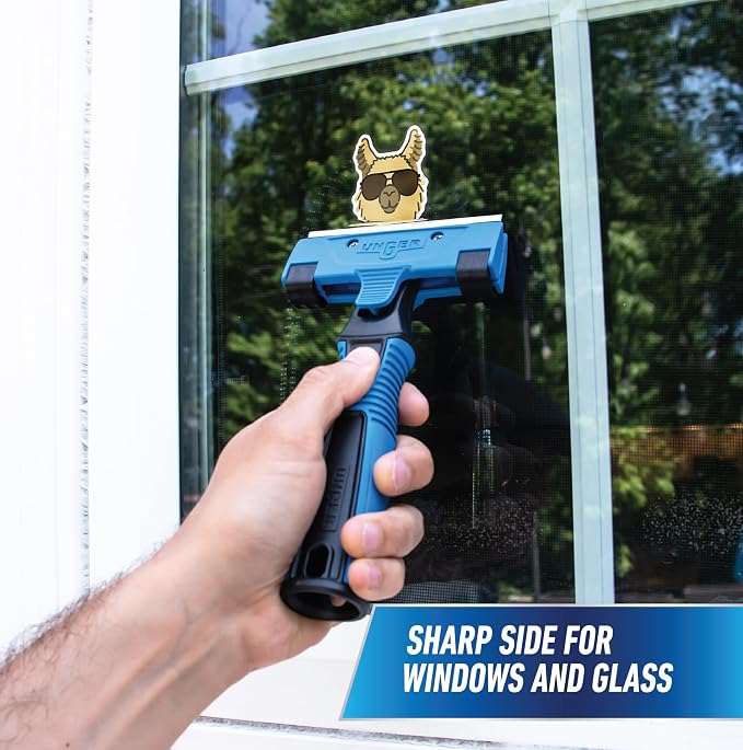 Unger Professional Connect and Clean 4" All-Purpose Scraper, and Floor Scraping - Image 3