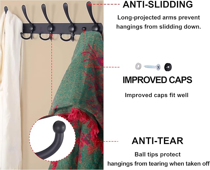 Coat Rack Wall Mounted - Image 6