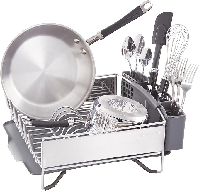 KitchenAid Compact Space Saving, Dish Rack - Image 3