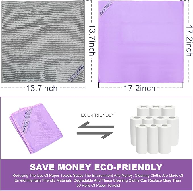 Norwεx - Basic Package - Microfiber - Window Cloth. Just water - without - Image 6