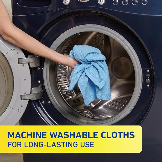 Quickie Microfiber Cleaning Cloth, 14 x 14 Inches, Washable and Reusable - Image 7