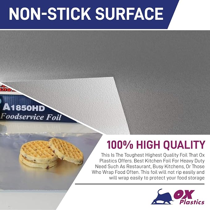 Aluminum Foil Roll 18"x 500 feet - Image 6
