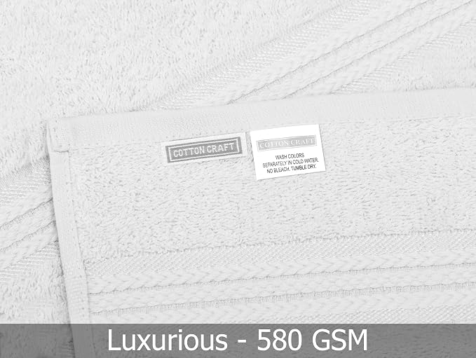 COTTON CRAFT Ultra Soft Bath Towels - Image 7