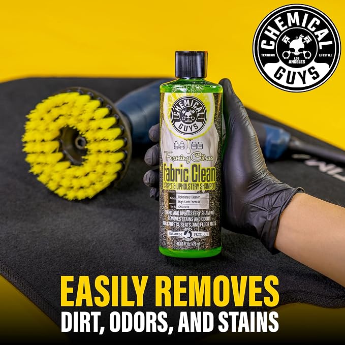 Chemical Guys CWS203 Foaming Citrus Fabric Clean Carpet & Upholstery Cleaner - Image 2