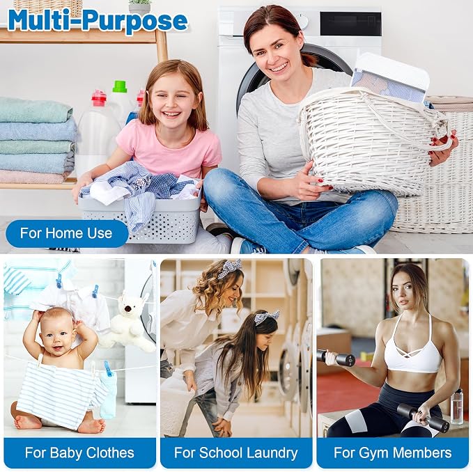 4-Pack Durable Honeycomb Mesh Laundry Bags - Image 3