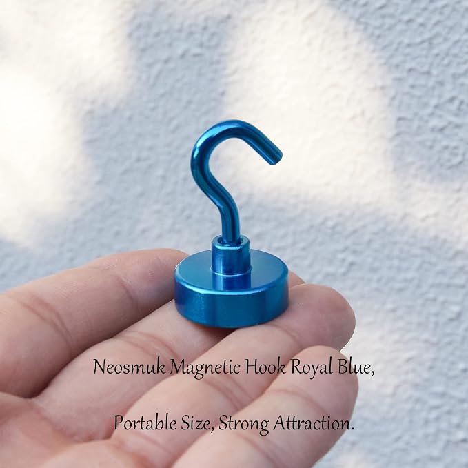Neosmuk Magnetic Hooks, 40lb Heavy Duty, 10 Pack - Image 4