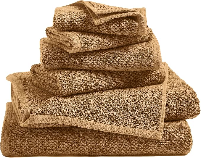 Great Bay Home 100% Cotton 6 Piece Towel Set by GreatBayHome