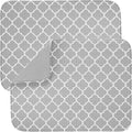 GORILLA GRIP Ultra Water Absorbent Microfiber Dish Drying Mat, 2 Pack, Slip by Unknown