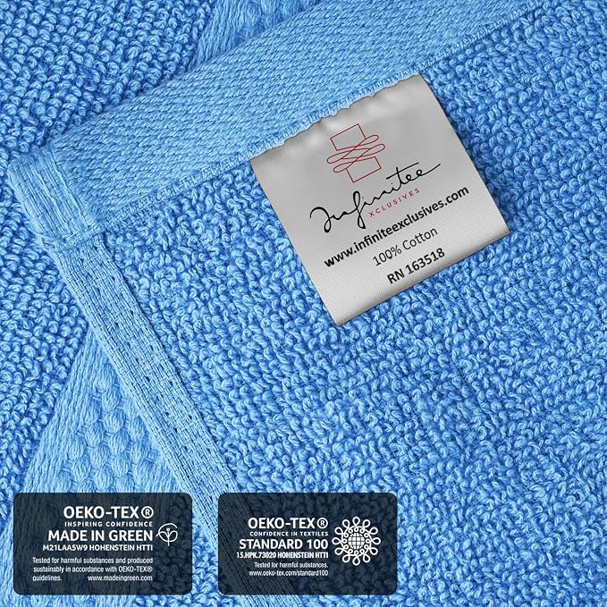 Infinitee Xclusives 100% Cotton Hand Towels - Image 5