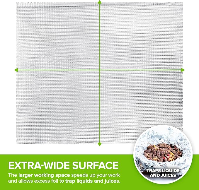12' Ultra Heavy Duty Pop Up Deli Aluminum Foil, 500 Pre-Cut Sheets, Hot Dog or - Image 5