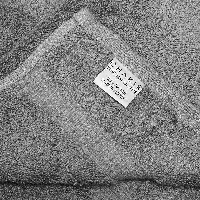 Chakir Turkish Linens 100% Cotton 4-Pack Hand Towels 16x30, Oeko-Tex Certified - Image 3
