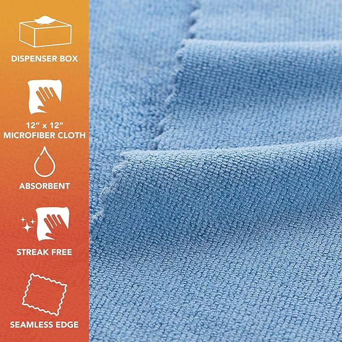 Arkwright Smart Rags Microfiber Cleaning Cloths, Pallet of 14400, Lint Free 180 - Image 2