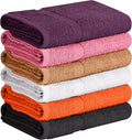 Towel and Linen Mart 100% Cotton 6 Pack Bath Towel Set, Quick Dry, Super by T+%26+L+Towel+and+Linen+Mart