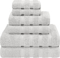 American Soft Linen 100% Cotton Luxury Turkish Towels, 6 Piece Towel Set | Soft by AmericanSoftLinen