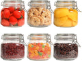 ComSaf Square Glass Pickling Jars 27 oz 6 Pack by ComSaf