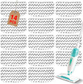 14 Pack Steam Mop Replacement Pads Compatible by YHOVID