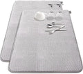 2 Pack Extra Large Microfiber Dish Drying Mat, 30 x 24 Inch, Draining Racks by Baaxxango