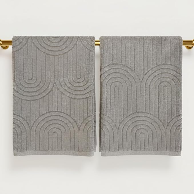 Decorative Hand Towels Set of 2 by KIBAGA