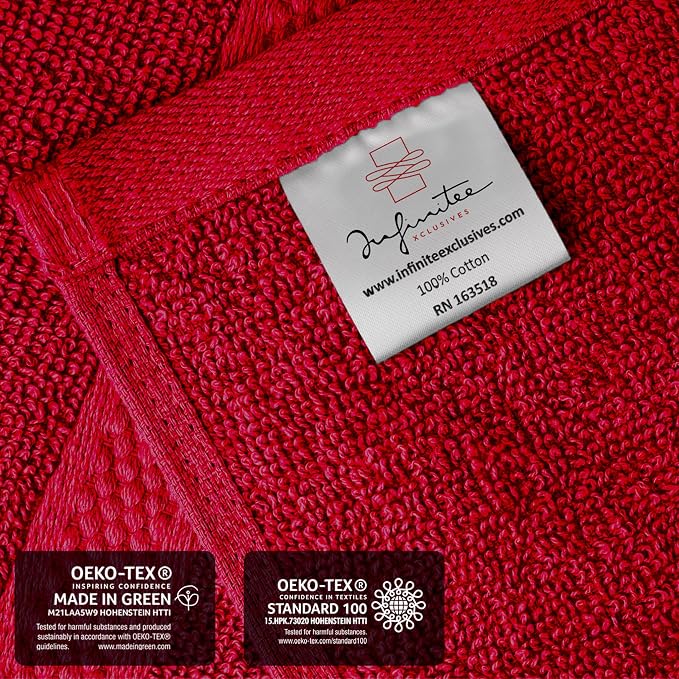 Infinitee Xclusives 100% Cotton Hand Towels - Image 5