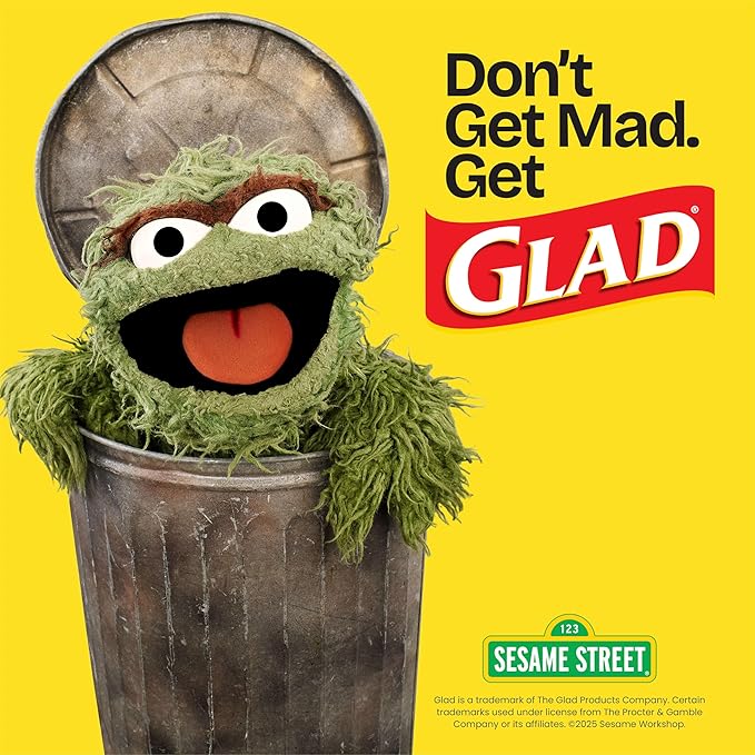 Glad Medium Drawstring Trash Bags, Rip and Tear Resistant, Fresh Clean Scented - Image 8