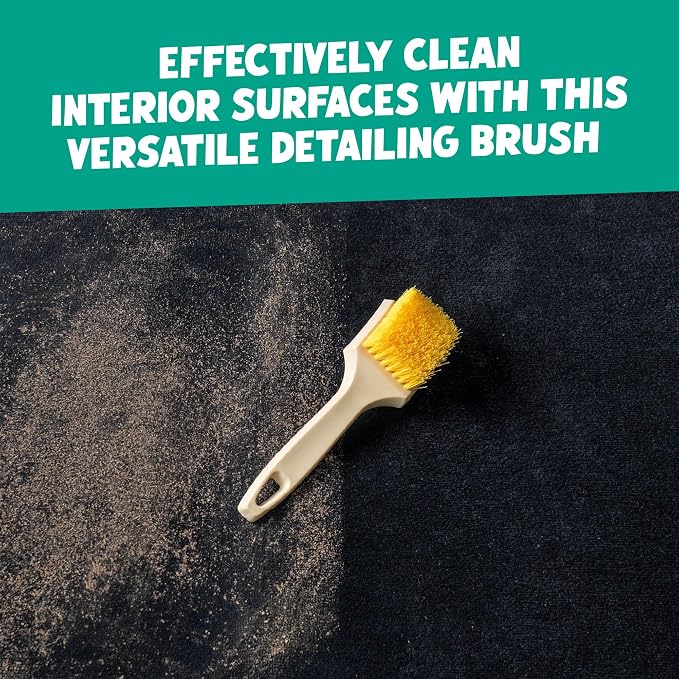 Chemical Guys, Induro 7 Heavy Duty Carpet & Upholstery Nifty Brush, 2 Pack | - Image 2