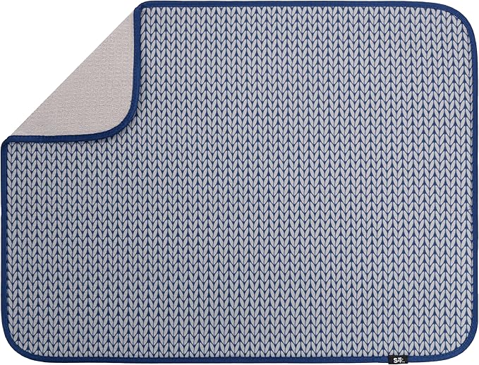 S&T INC. Dish Drying Mat, Extra Large Kitchen Counter Mat by STINC